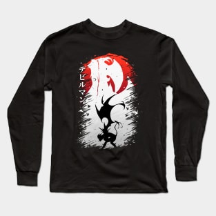 Devilman - Anime Splash Long Sleeve T-Shirt